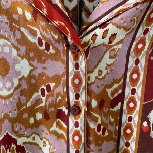 NWT Cupcakes &‎ Cashmere Women's Button-Down Blouse Size L - Picture 3 of 8